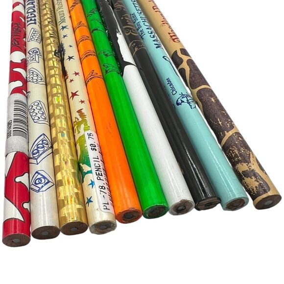 VTG Novelty Tourist Pen Pencil Acrylic Lego Land Elvis Sea World Metallic Lot 11 - Picture 4 of 12